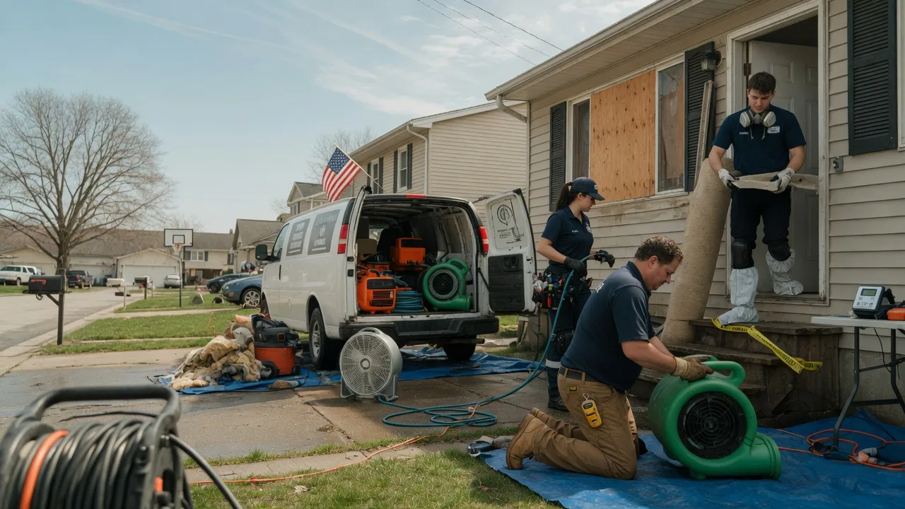 Water Damage Restoration in Pigeon Falls, WI near me